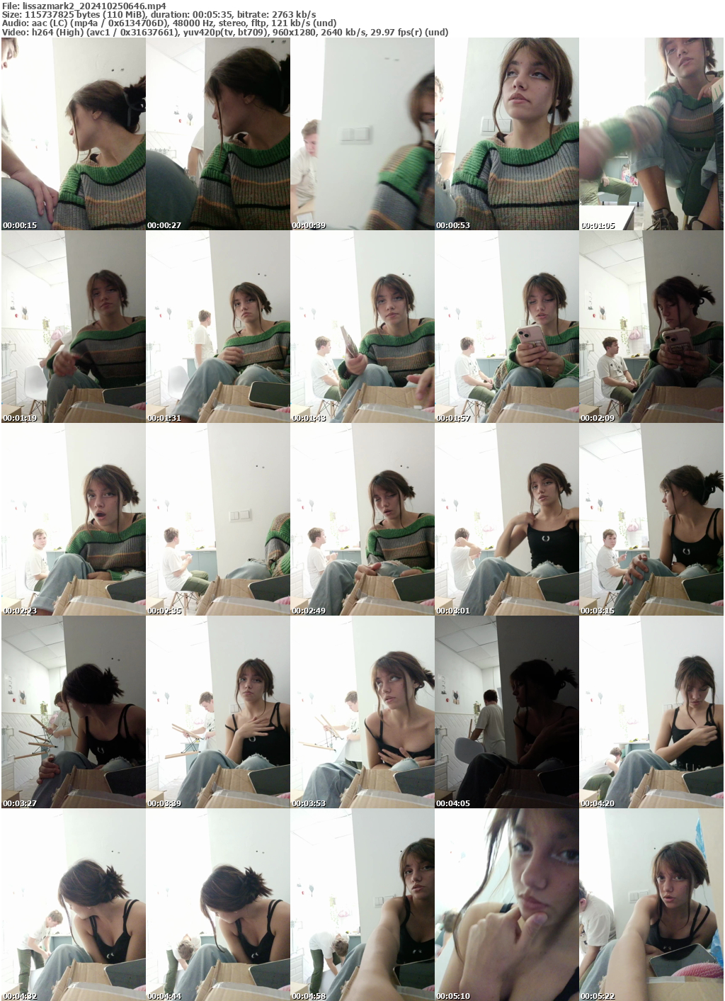 Preview thumb from lissazmark2 on 2024-10-25 @ bongacams