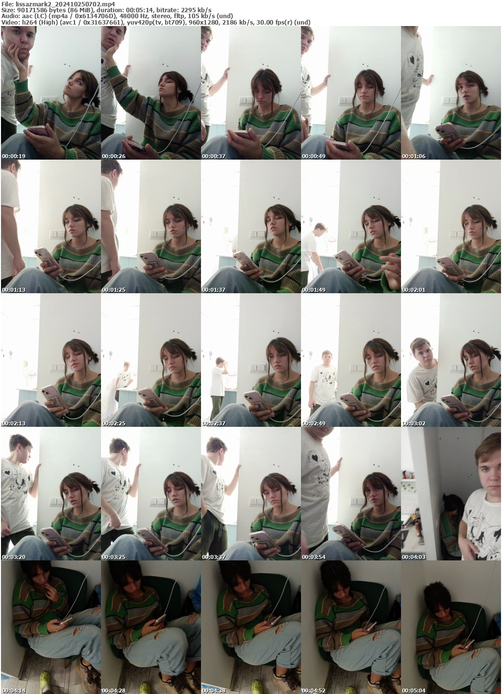 Preview thumb from lissazmark2 on 2024-10-25 @ bongacams