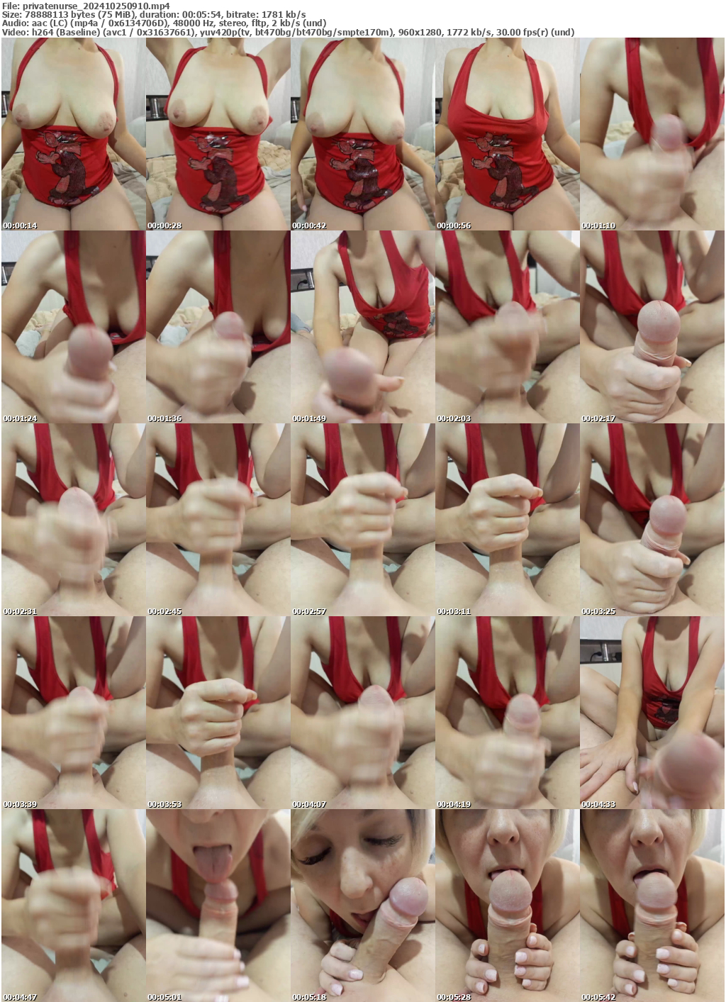 Preview thumb from privatenurse on 2024-10-25 @ bongacams