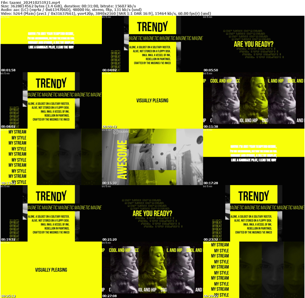 Preview thumb from taanni on 2024-10-25 @ bongacams