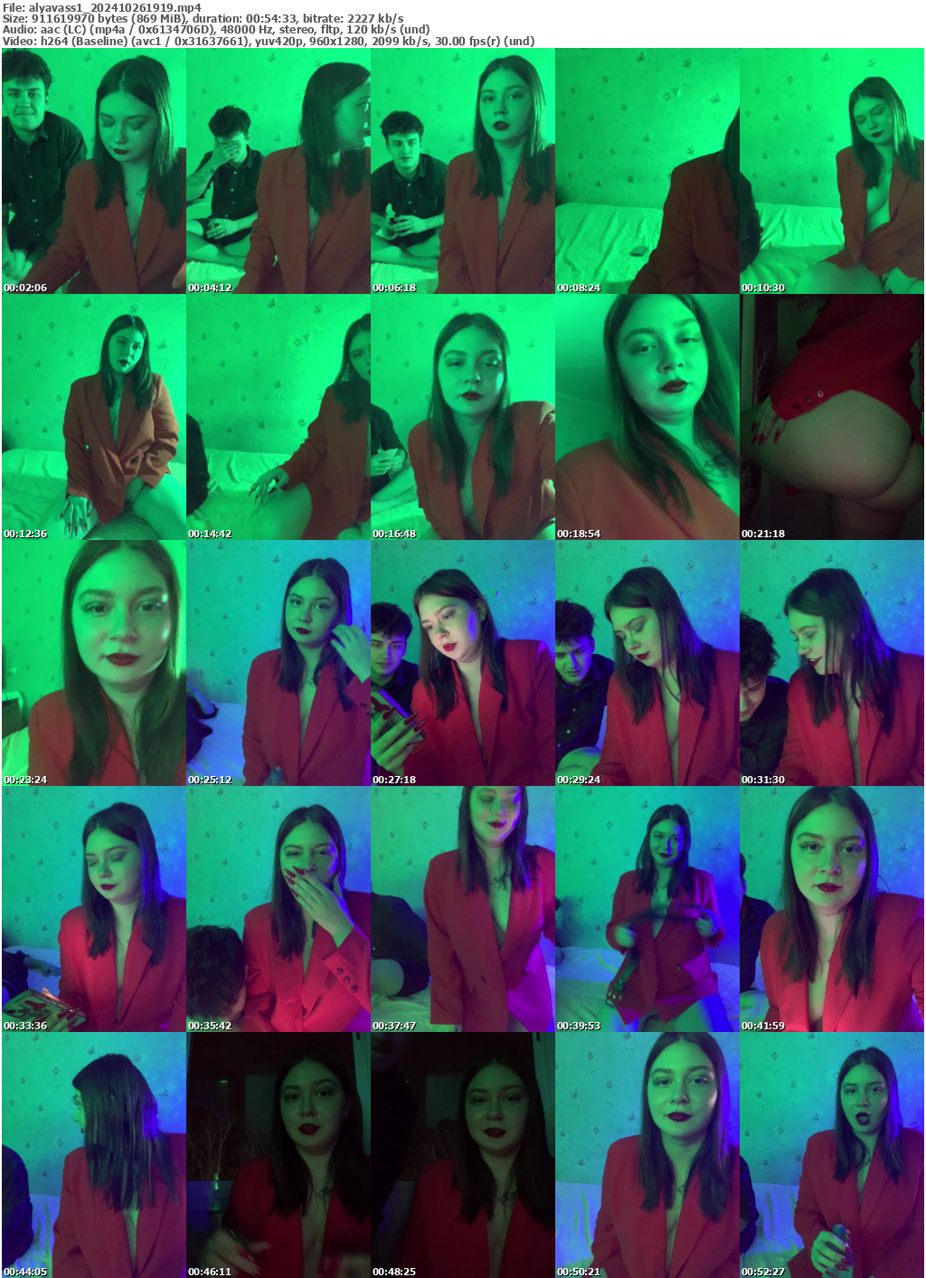 Preview thumb from alyavass1 on 2024-10-26 @ bongacams