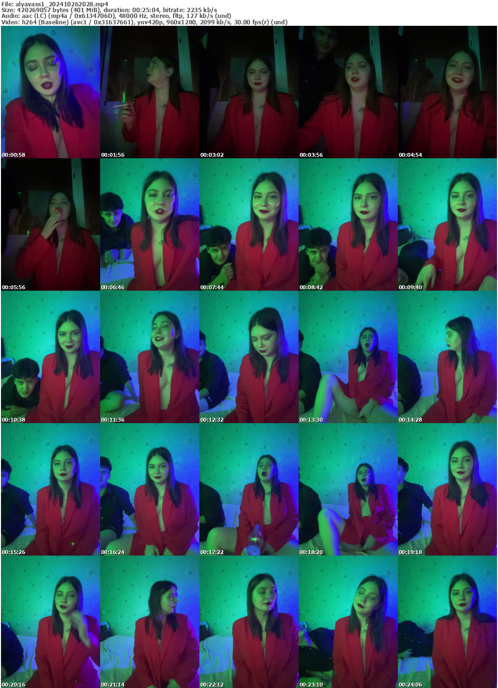 Preview thumb from alyavass1 on 2024-10-26 @ bongacams