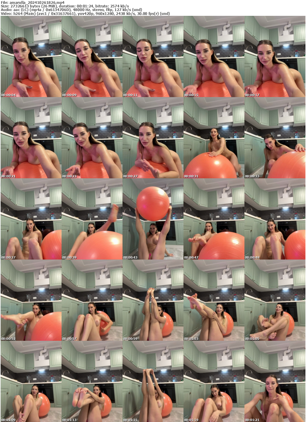 Preview thumb from amarulla on 2024-10-26 @ bongacams