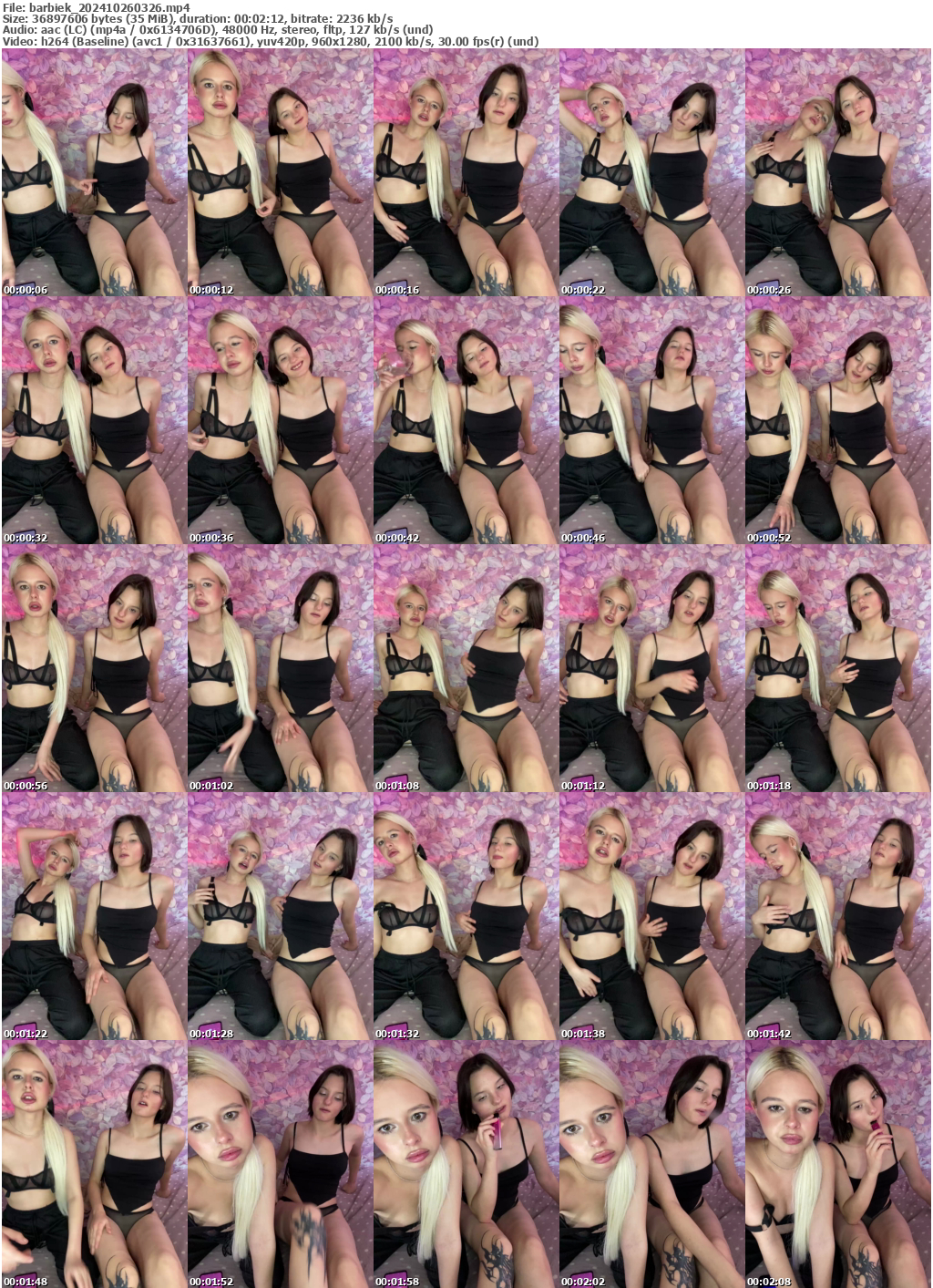 Preview thumb from barbiek on 2024-10-26 @ bongacams