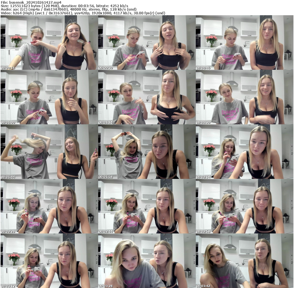 Preview thumb from busenok on 2024-10-26 @ bongacams