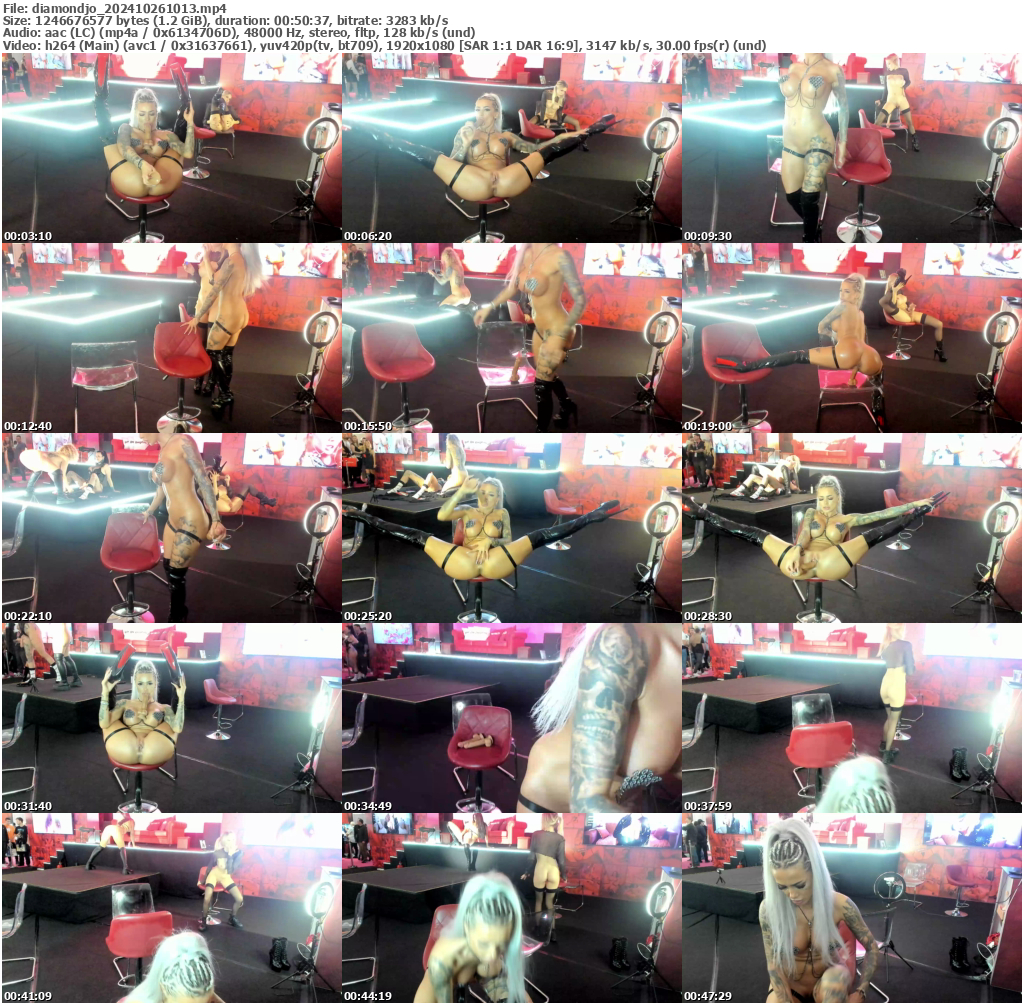 Preview thumb from diamondjo on 2024-10-26 @ bongacams