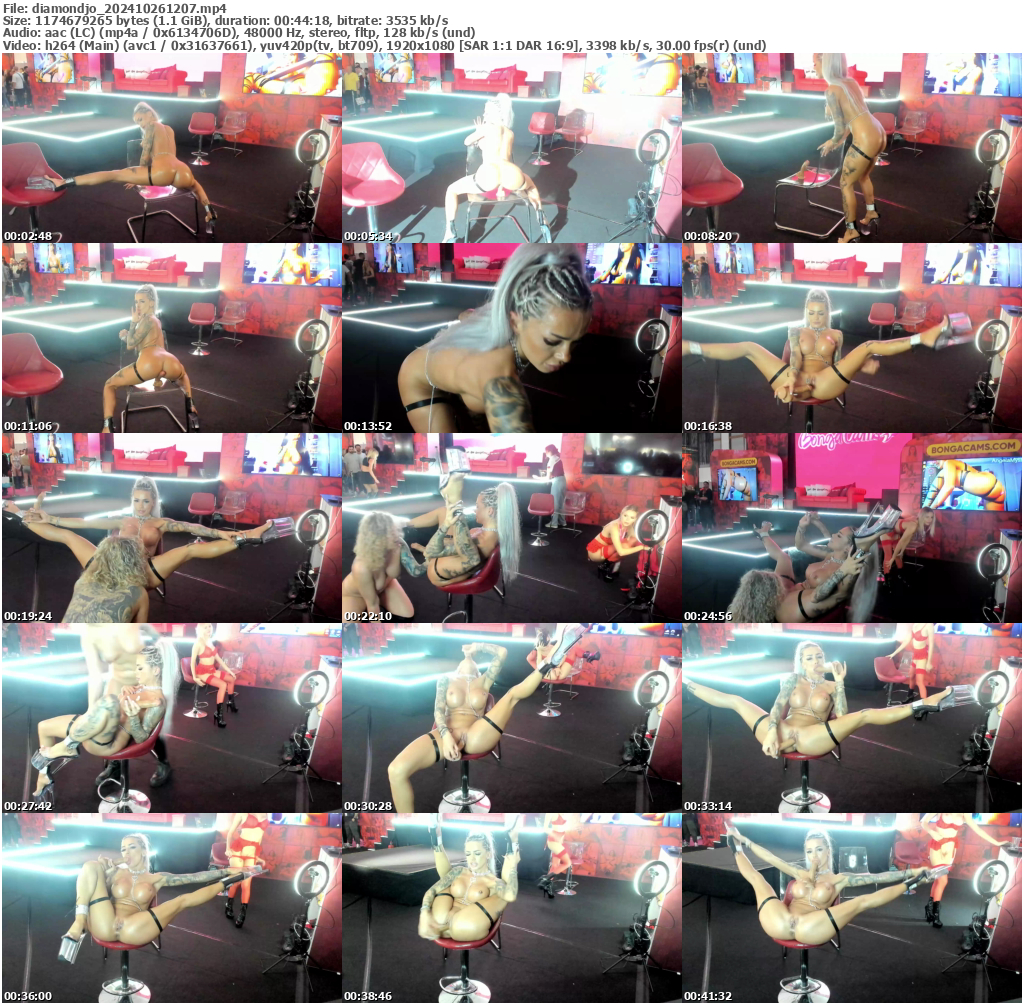 Preview thumb from diamondjo on 2024-10-26 @ bongacams