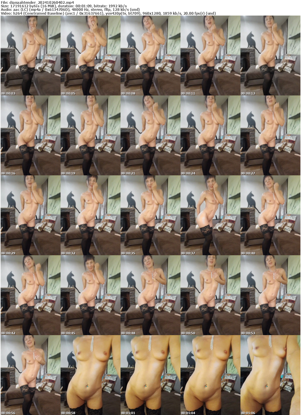 Preview thumb from dianaahtender on 2024-10-26 @ bongacams