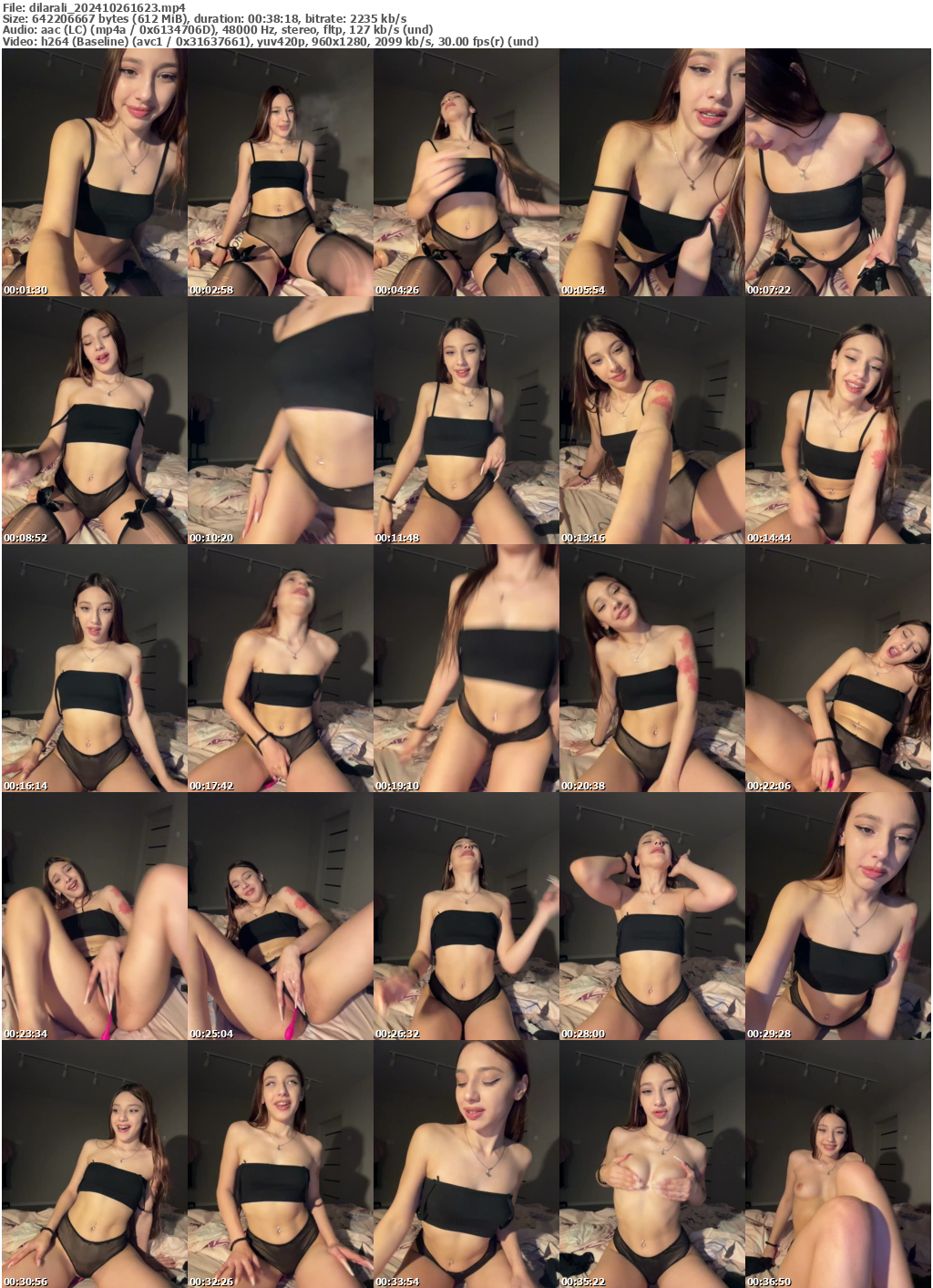 Preview thumb from dilarali on 2024-10-26 @ bongacams