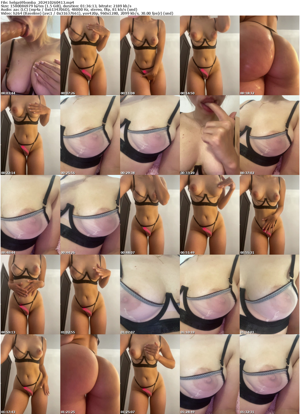 Preview thumb from helga69bomba on 2024-10-26 @ bongacams