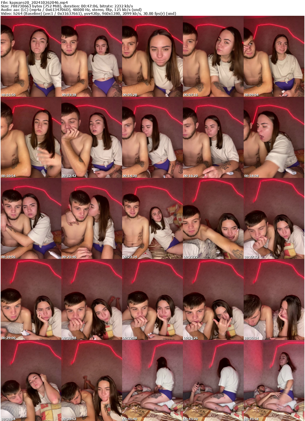 Preview thumb from kapuaro20 on 2024-10-26 @ bongacams