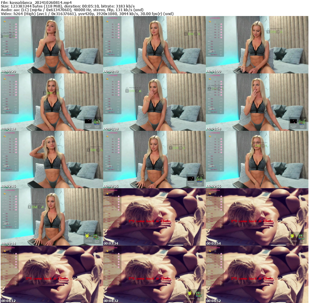 Preview thumb from kassablanca on 2024-10-26 @ bongacams