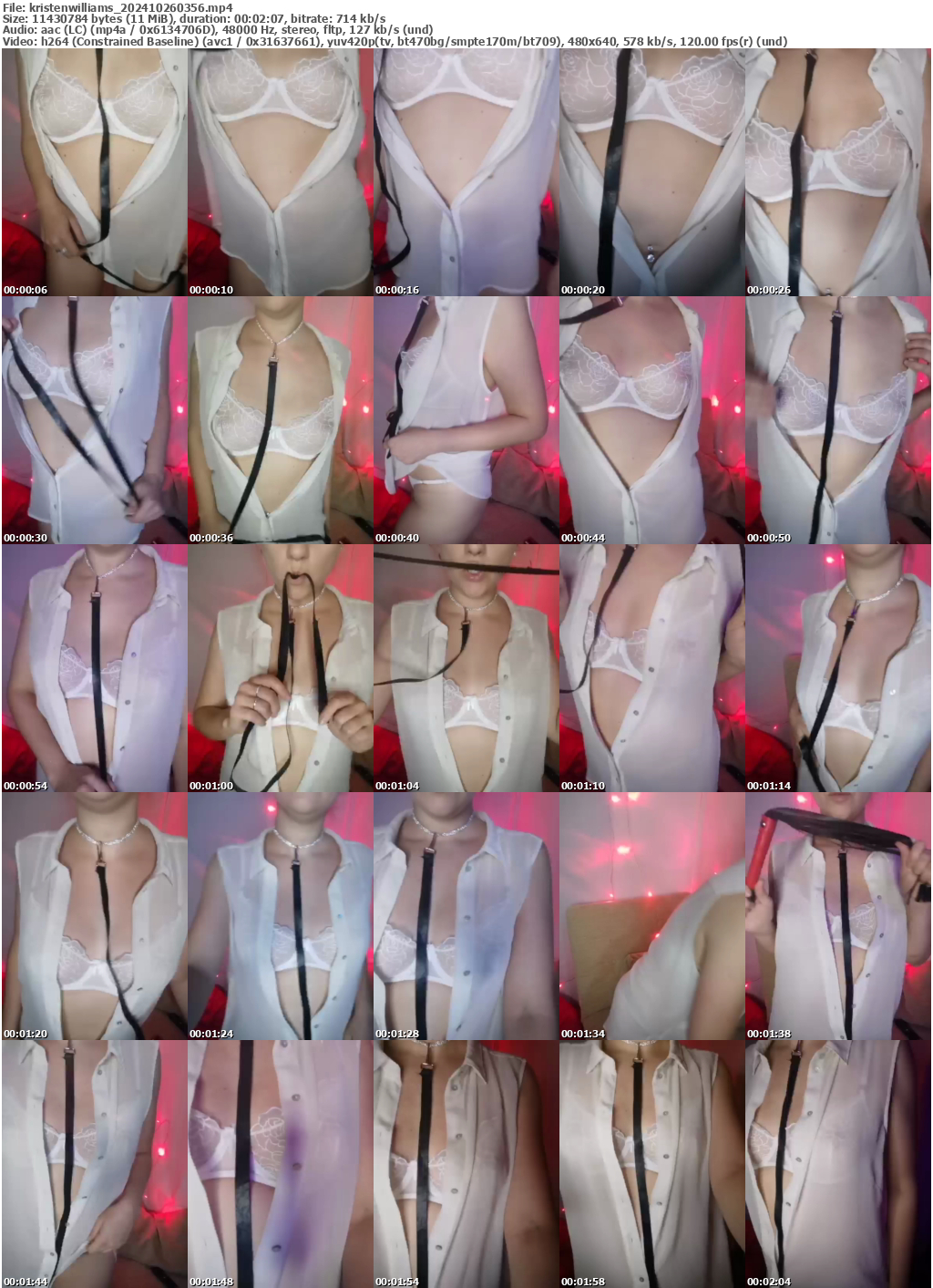 Preview thumb from kristenwilliams on 2024-10-26 @ bongacams