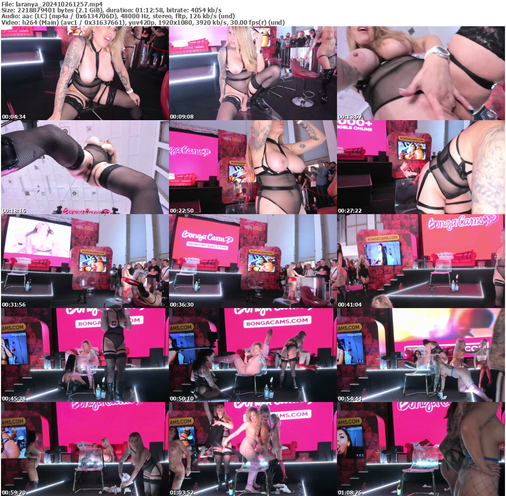 Preview thumb from laranya on 2024-10-26 @ bongacams