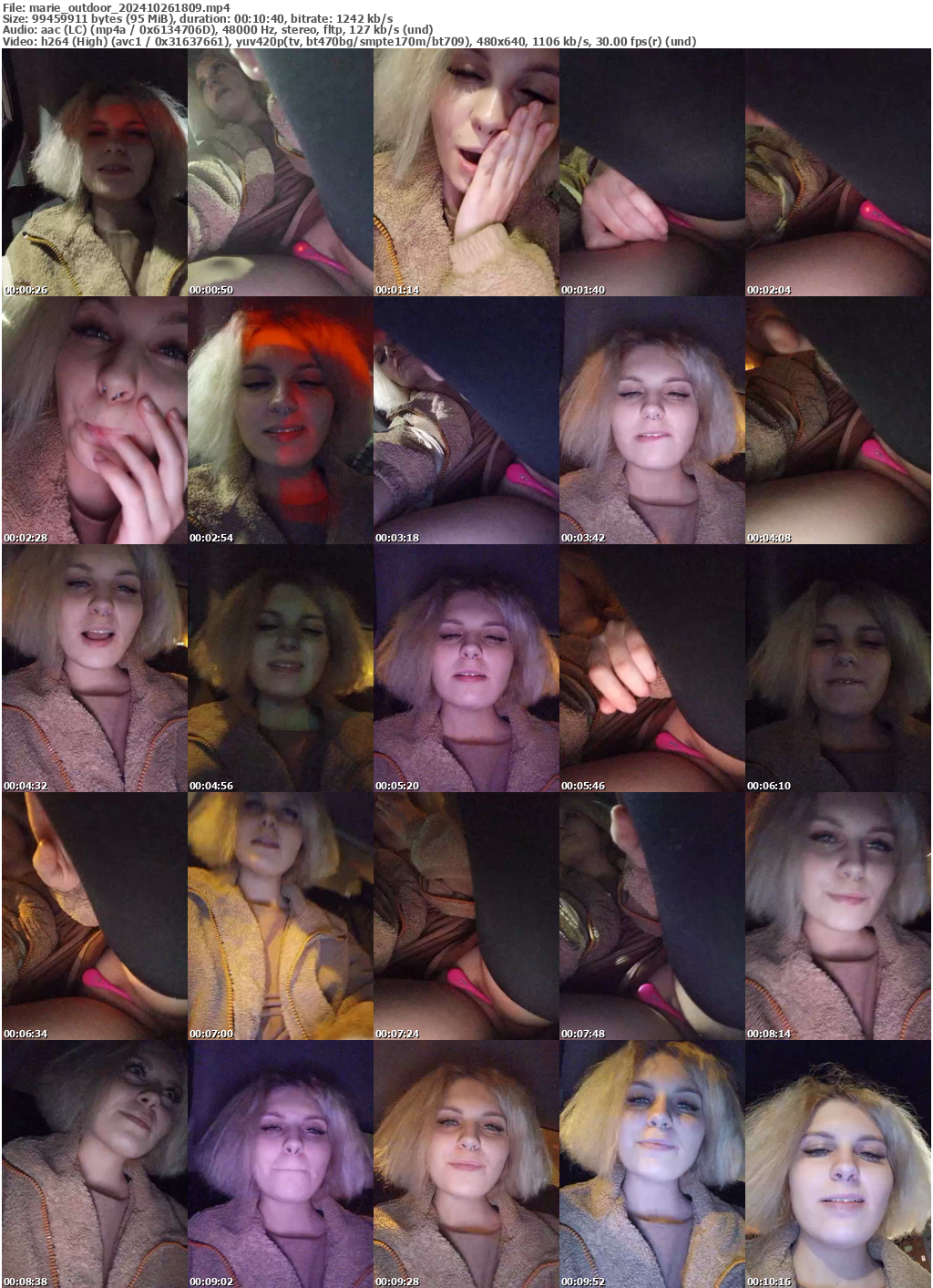 Preview thumb from marie_outdoor on 2024-10-26 @ bongacams