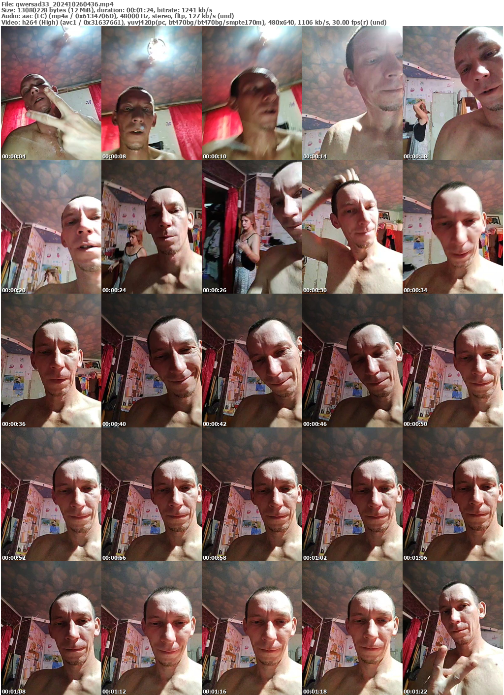 Preview thumb from qwersad33 on 2024-10-26 @ bongacams