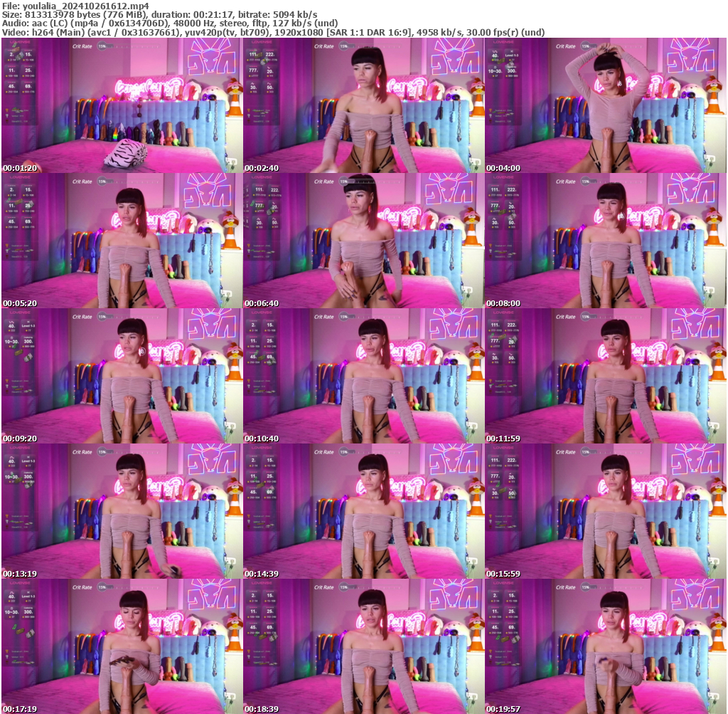 Preview thumb from youlalia on 2024-10-26 @ bongacams