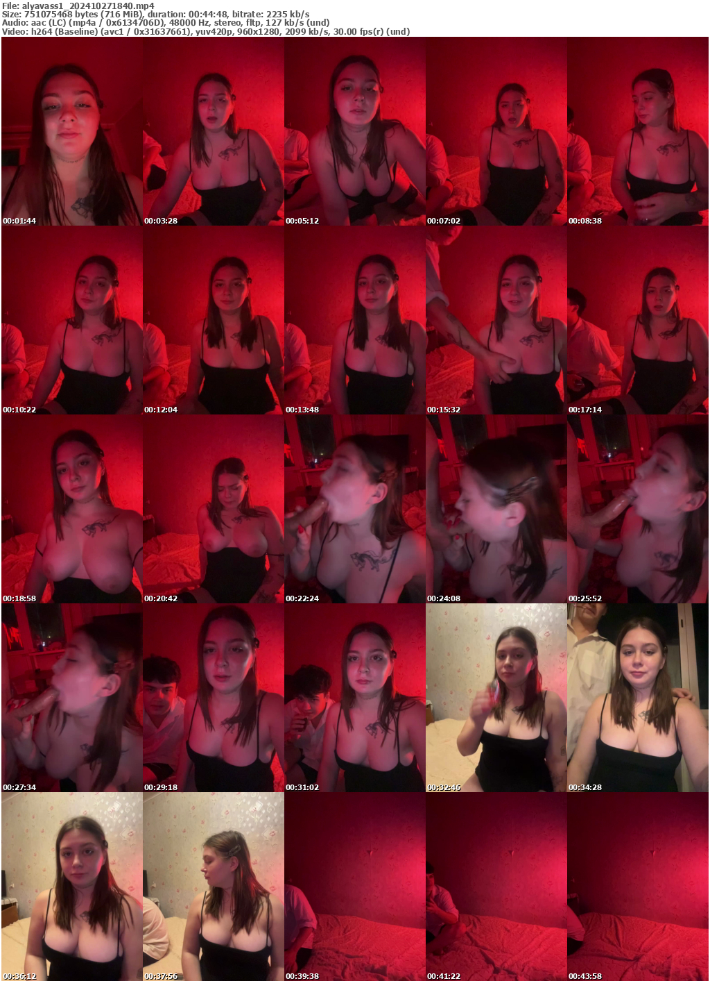 Preview thumb from alyavass1 on 2024-10-27 @ bongacams