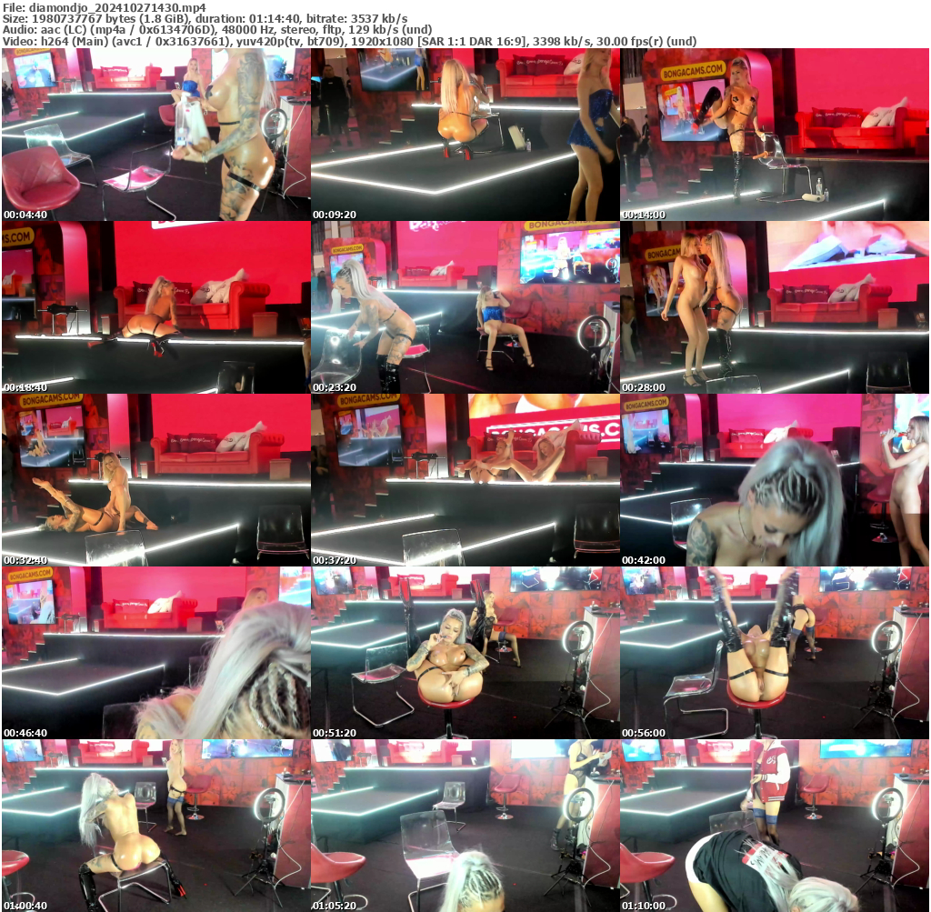 Preview thumb from diamondjo on 2024-10-27 @ bongacams