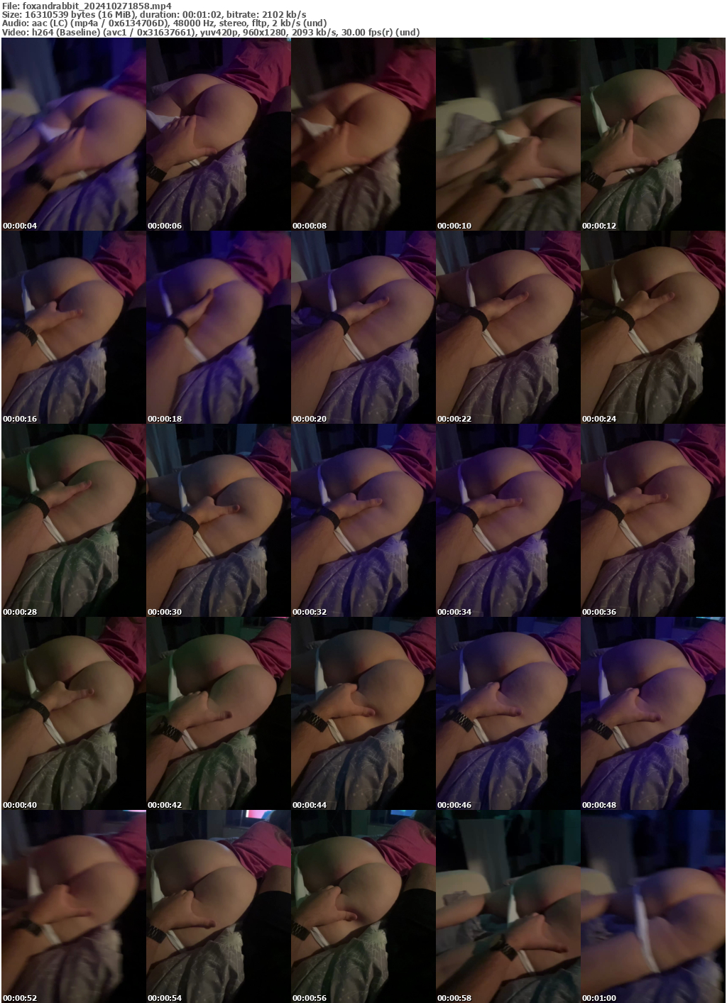 Preview thumb from foxandrabbit on 2024-10-27 @ bongacams