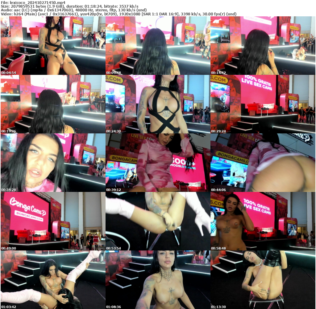 Preview thumb from lexicoco on 2024-10-27 @ bongacams