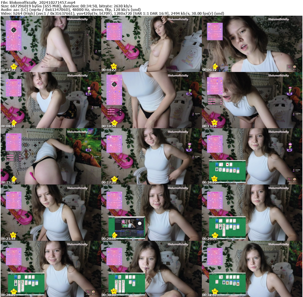 Preview thumb from lilolumofficially on 2024-10-27 @ bongacams