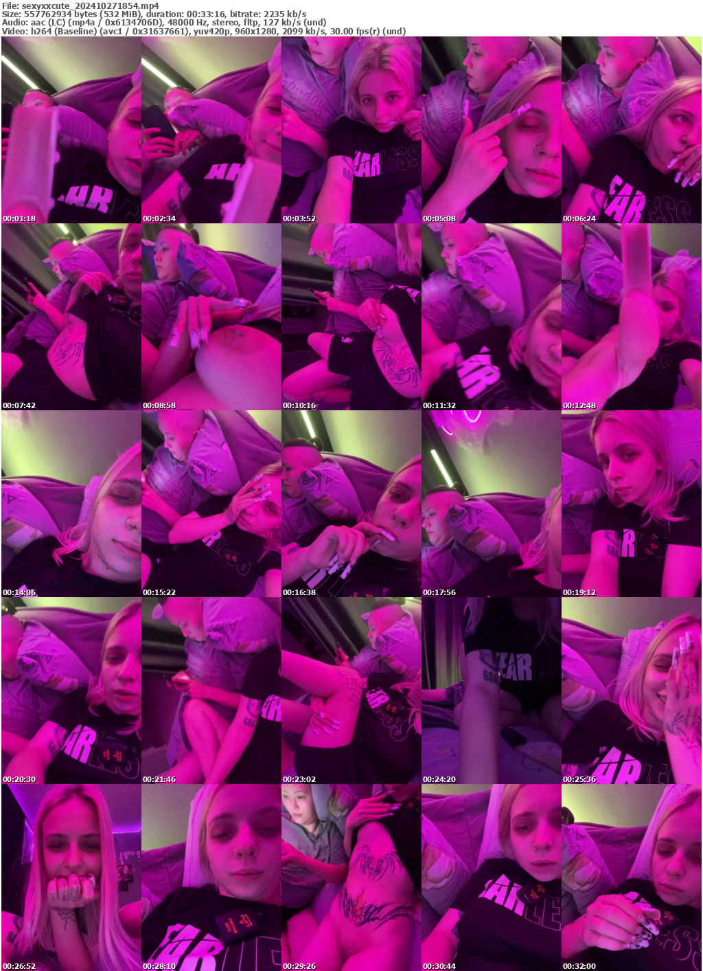 Preview thumb from sexyxxcute on 2024-10-27 @ bongacams