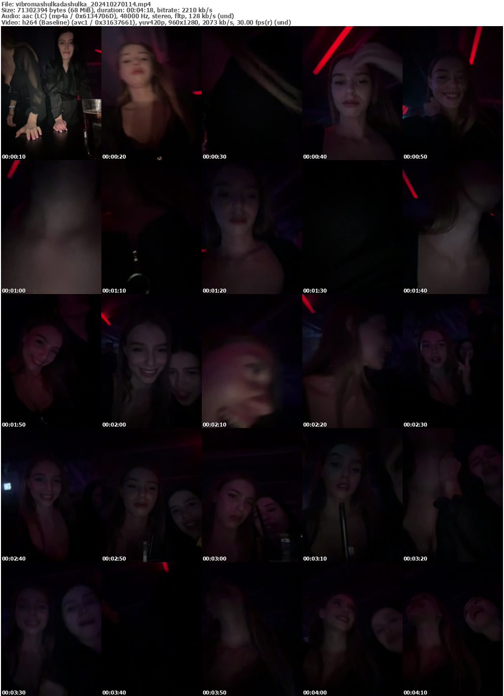 Preview thumb from vibromashulkadashulka on 2024-10-27 @ bongacams