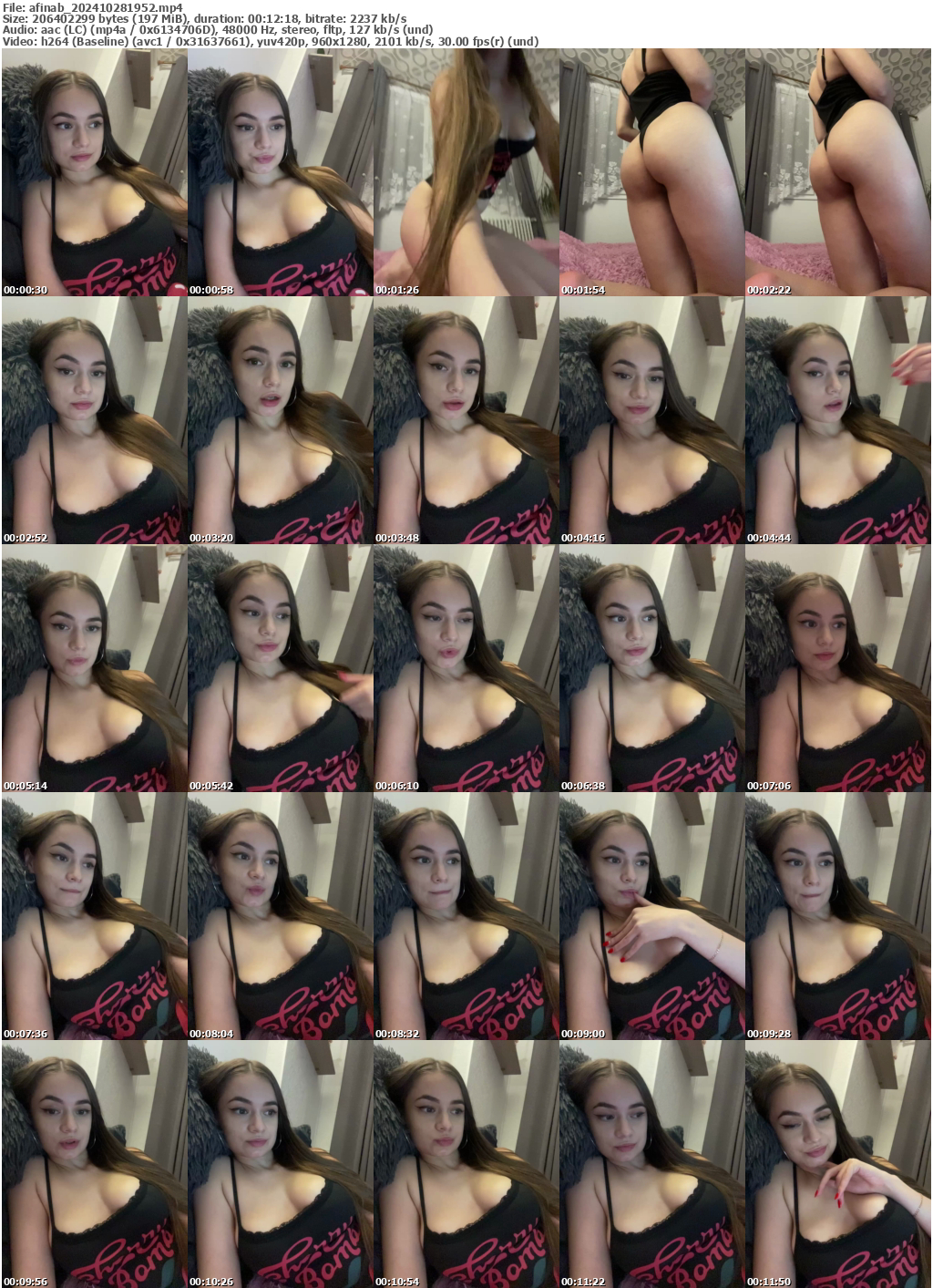 Preview thumb from afinab on 2024-10-28 @ bongacams