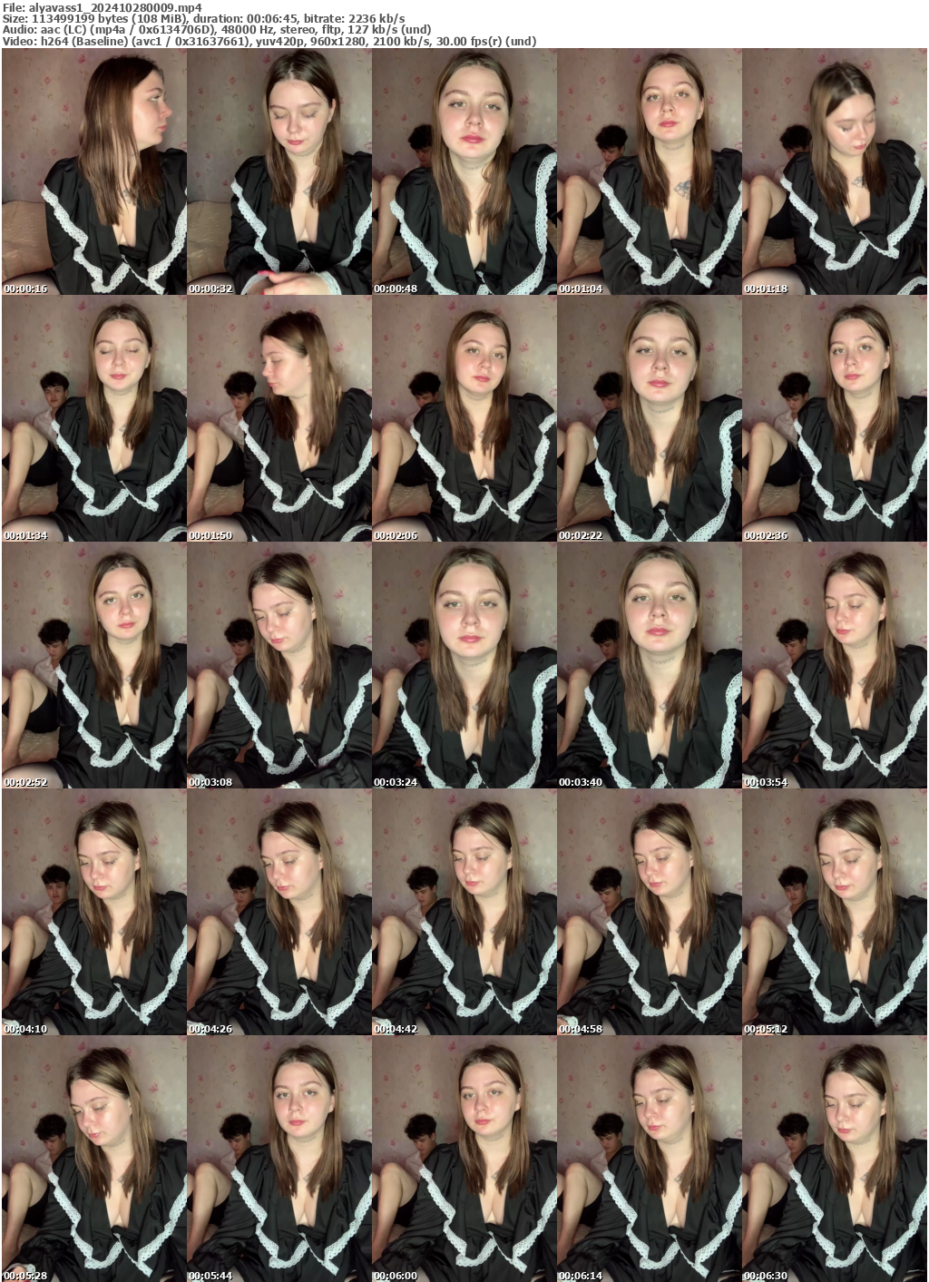 Preview thumb from alyavass1 on 2024-10-28 @ bongacams