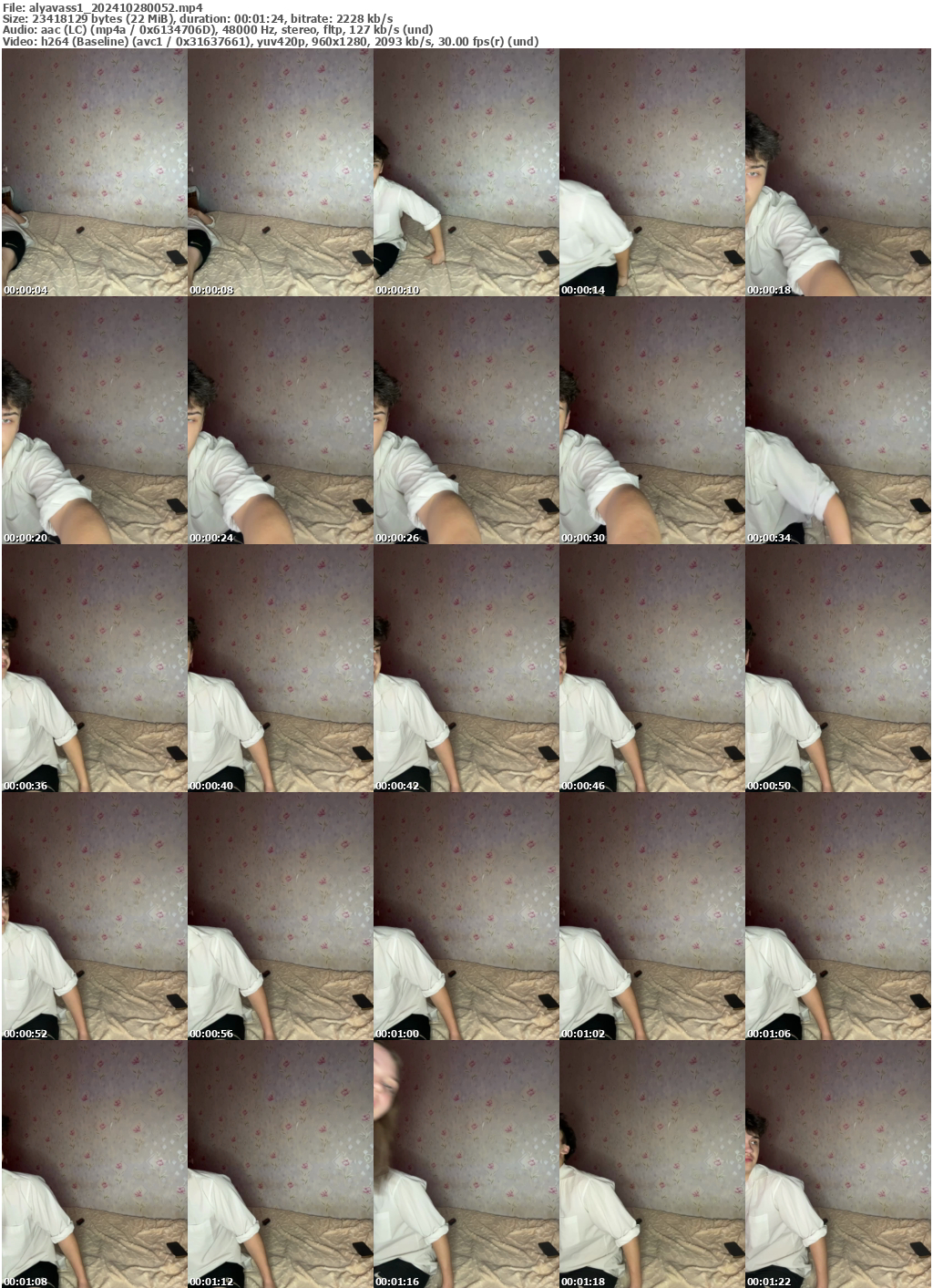 Preview thumb from alyavass1 on 2024-10-28 @ bongacams