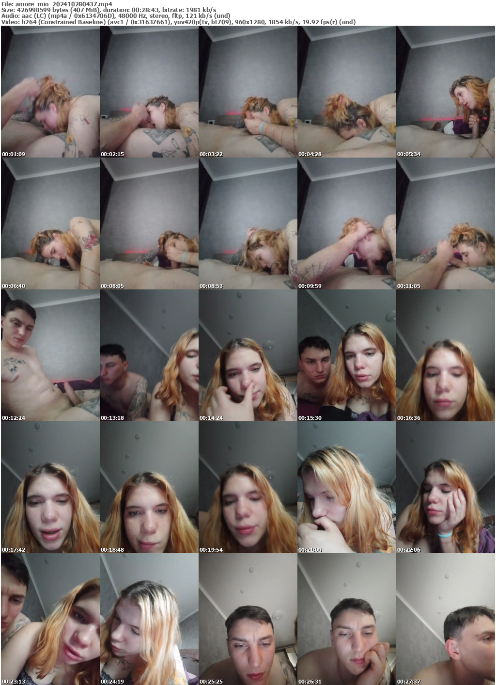 Preview thumb from amore_mio on 2024-10-28 @ bongacams