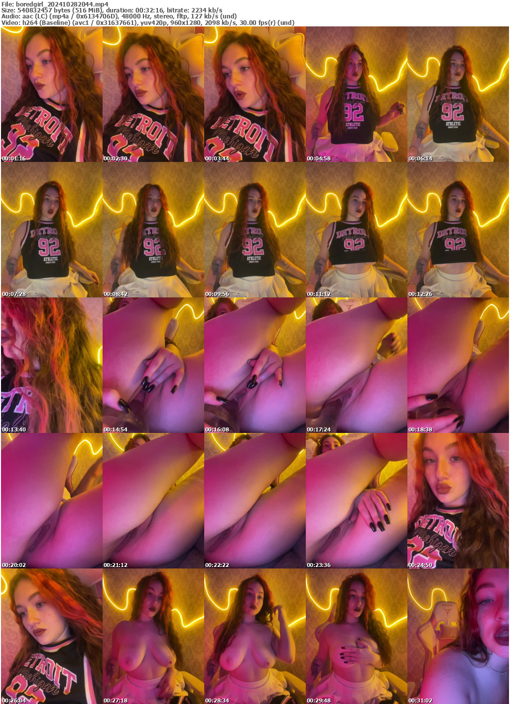 Preview thumb from boredgirl on 2024-10-28 @ bongacams