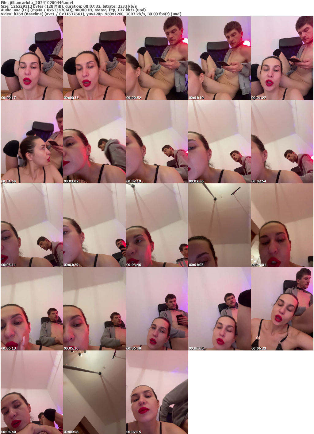 Preview thumb from jilliancarlota on 2024-10-28 @ bongacams