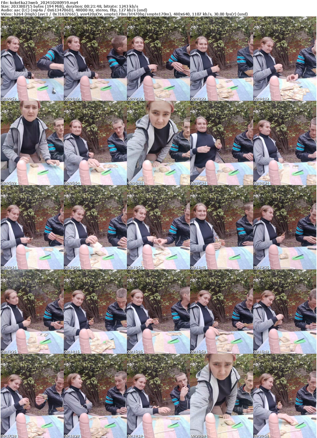 Preview thumb from koketka23web on 2024-10-28 @ bongacams