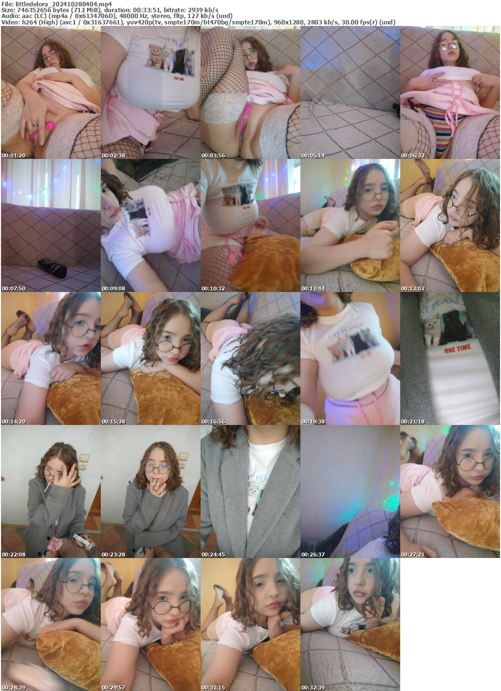 Preview thumb from littledelora on 2024-10-28 @ bongacams