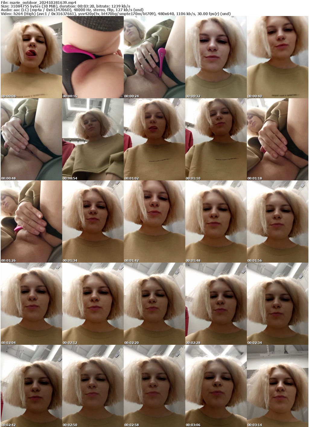 Preview thumb from marie_outdoor on 2024-10-28 @ bongacams