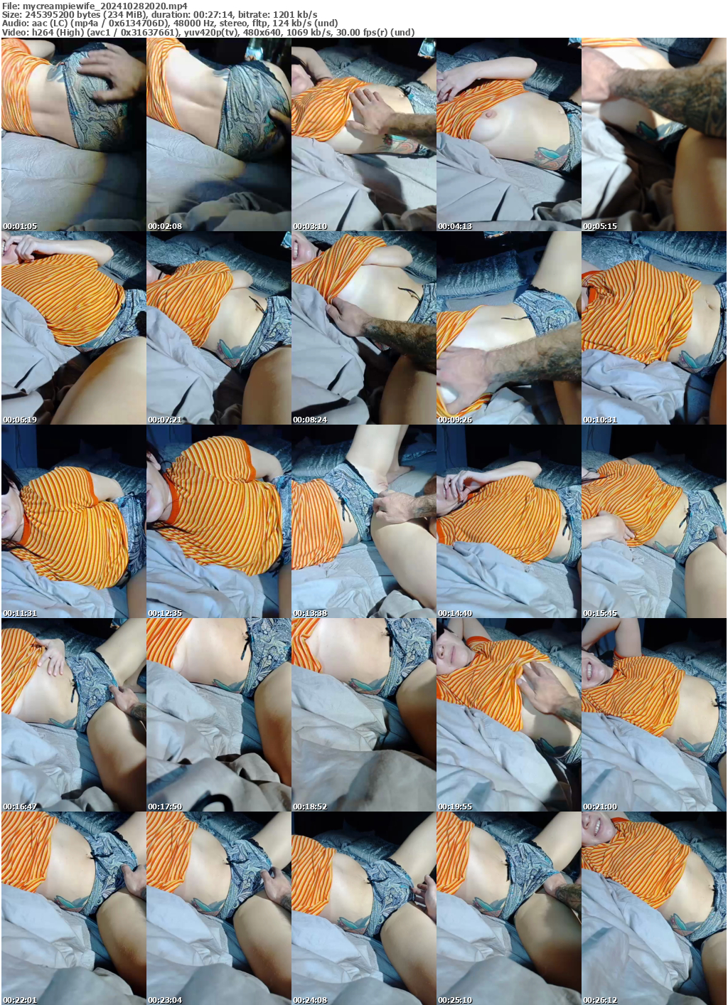 Preview thumb from mycreampiewife on 2024-10-28 @ bongacams