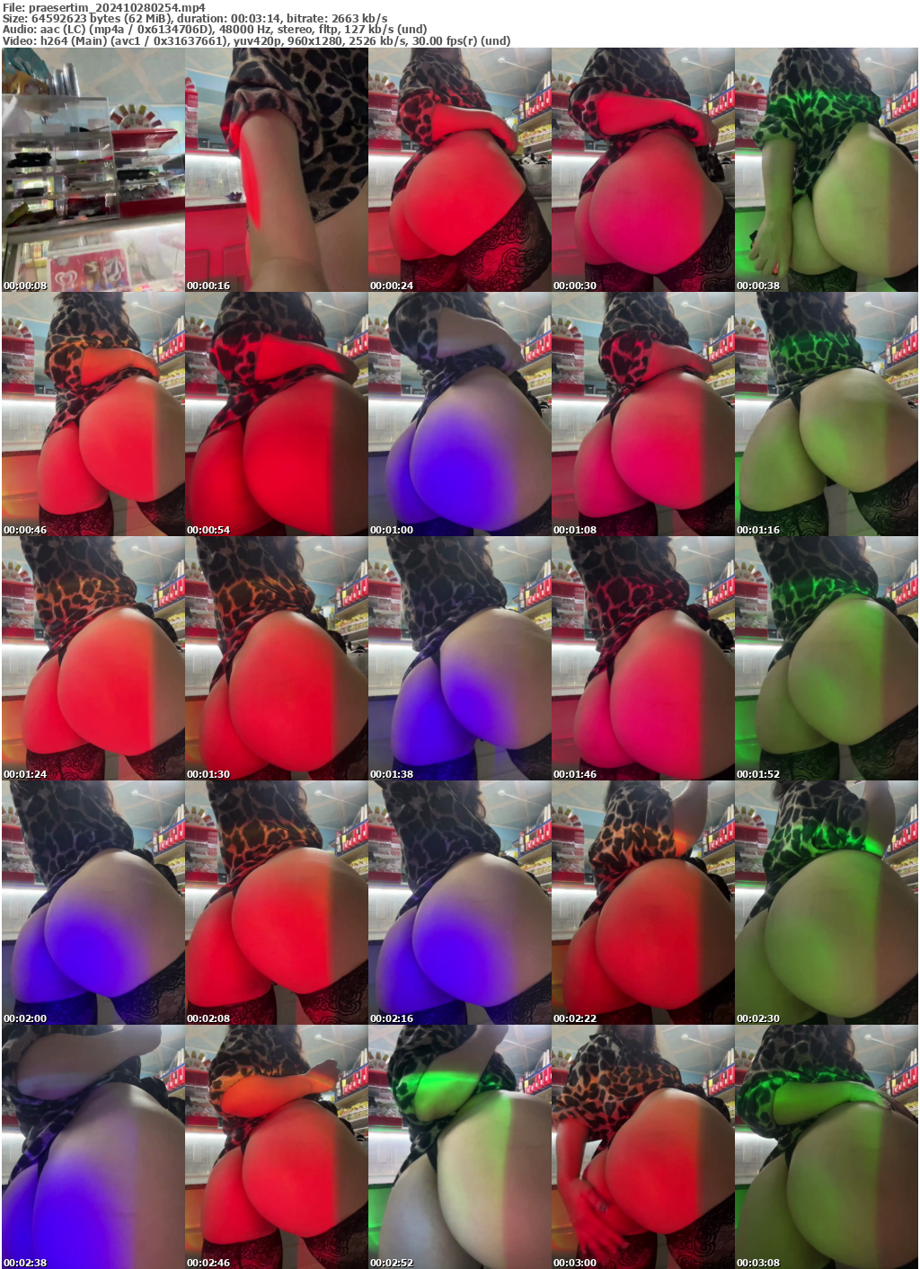 Preview thumb from praesertim on 2024-10-28 @ bongacams