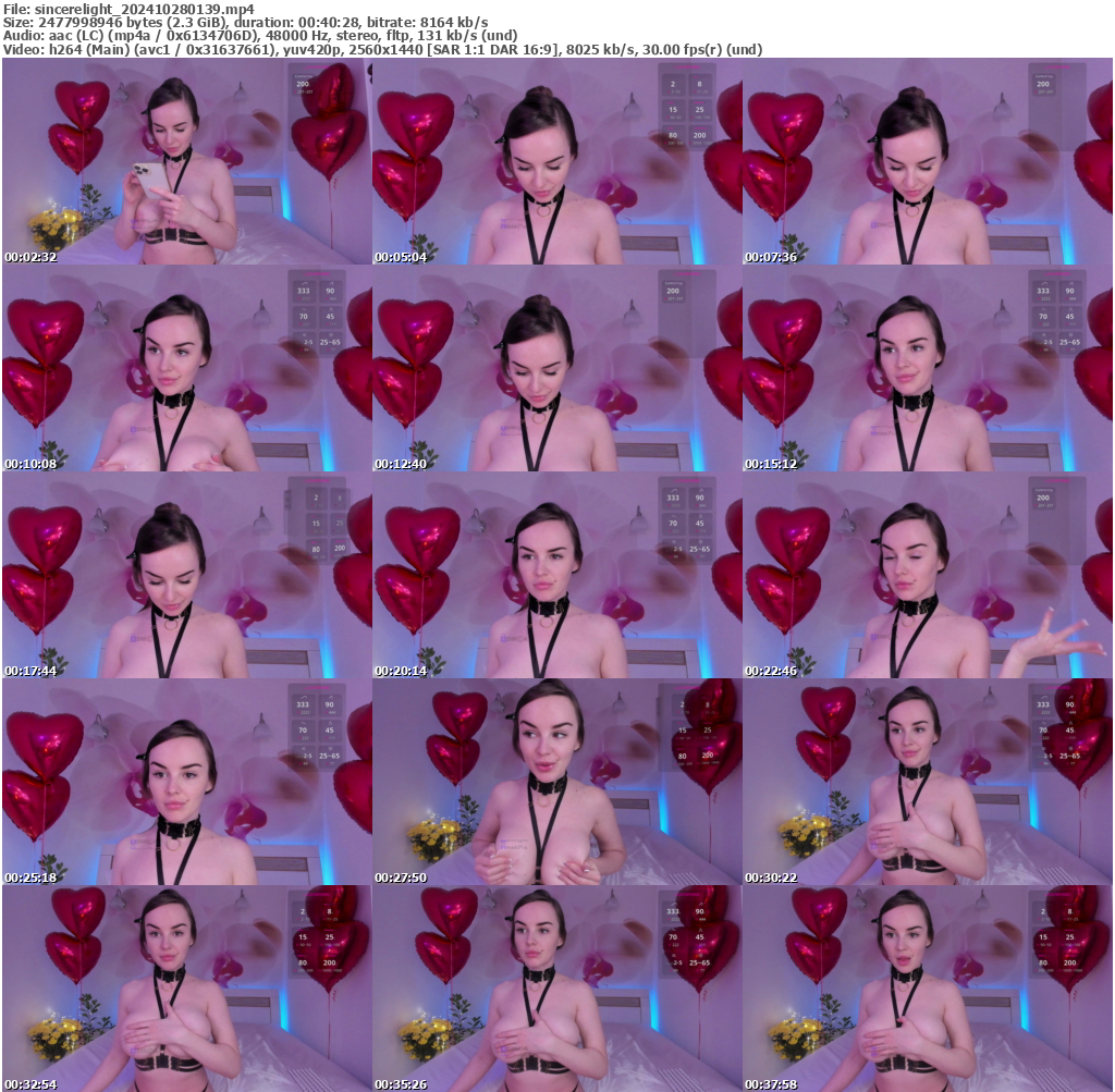 Preview thumb from sincerelight on 2024-10-28 @ bongacams