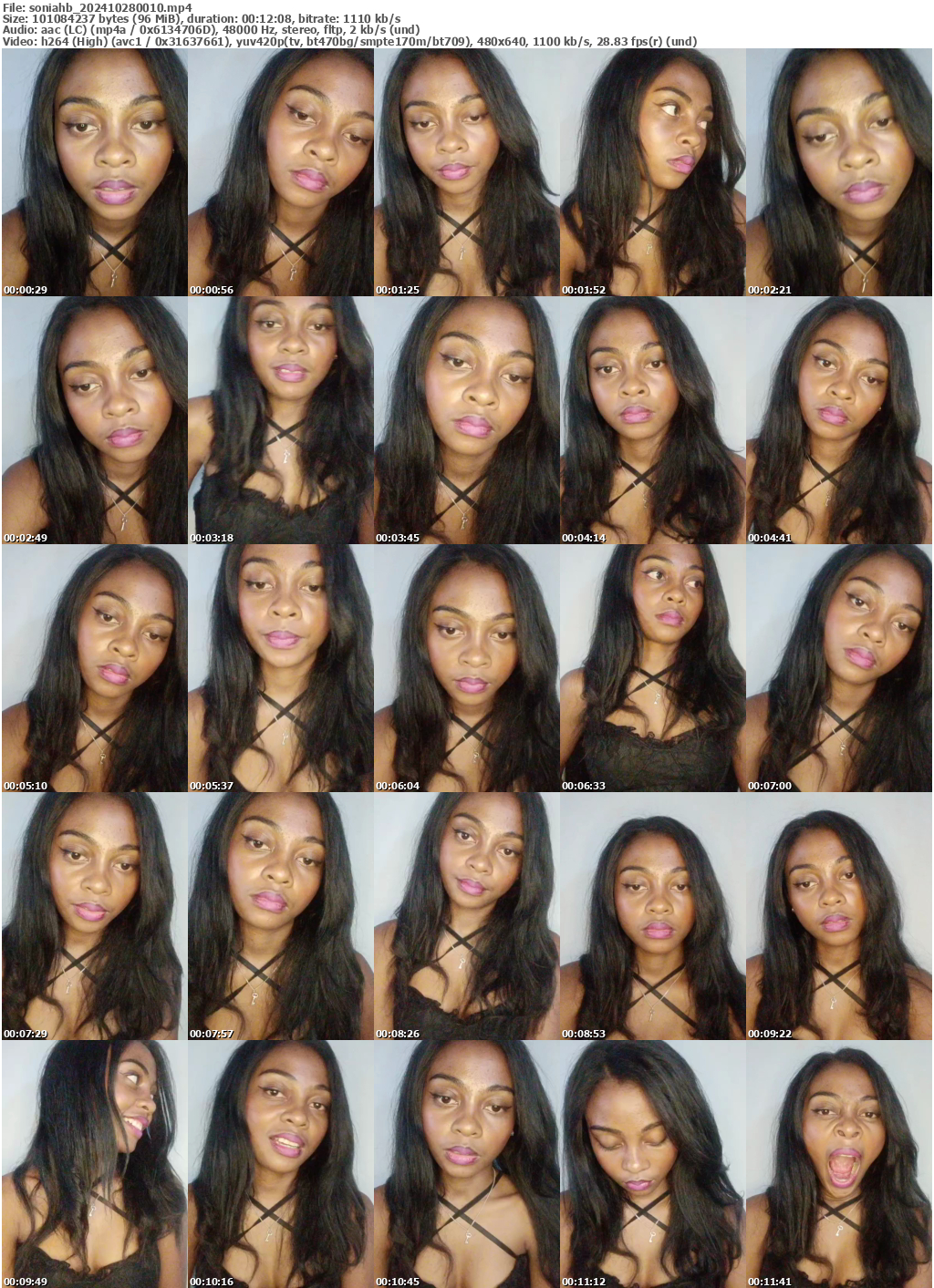 Preview thumb from soniahb on 2024-10-28 @ bongacams