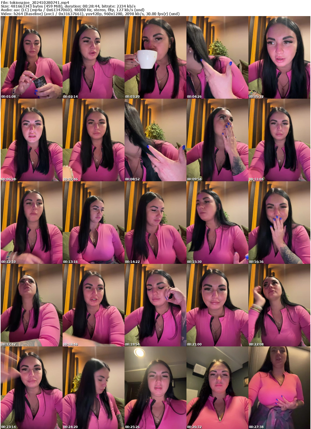 Preview thumb from tokionajoe on 2024-10-28 @ bongacams