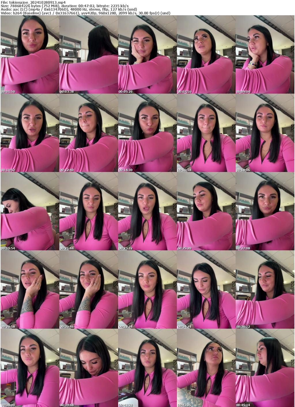 Preview thumb from tokionajoe on 2024-10-28 @ bongacams