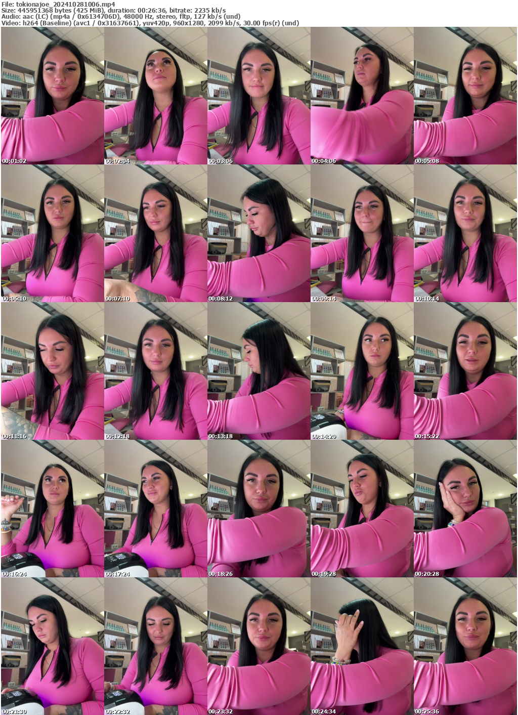 Preview thumb from tokionajoe on 2024-10-28 @ bongacams