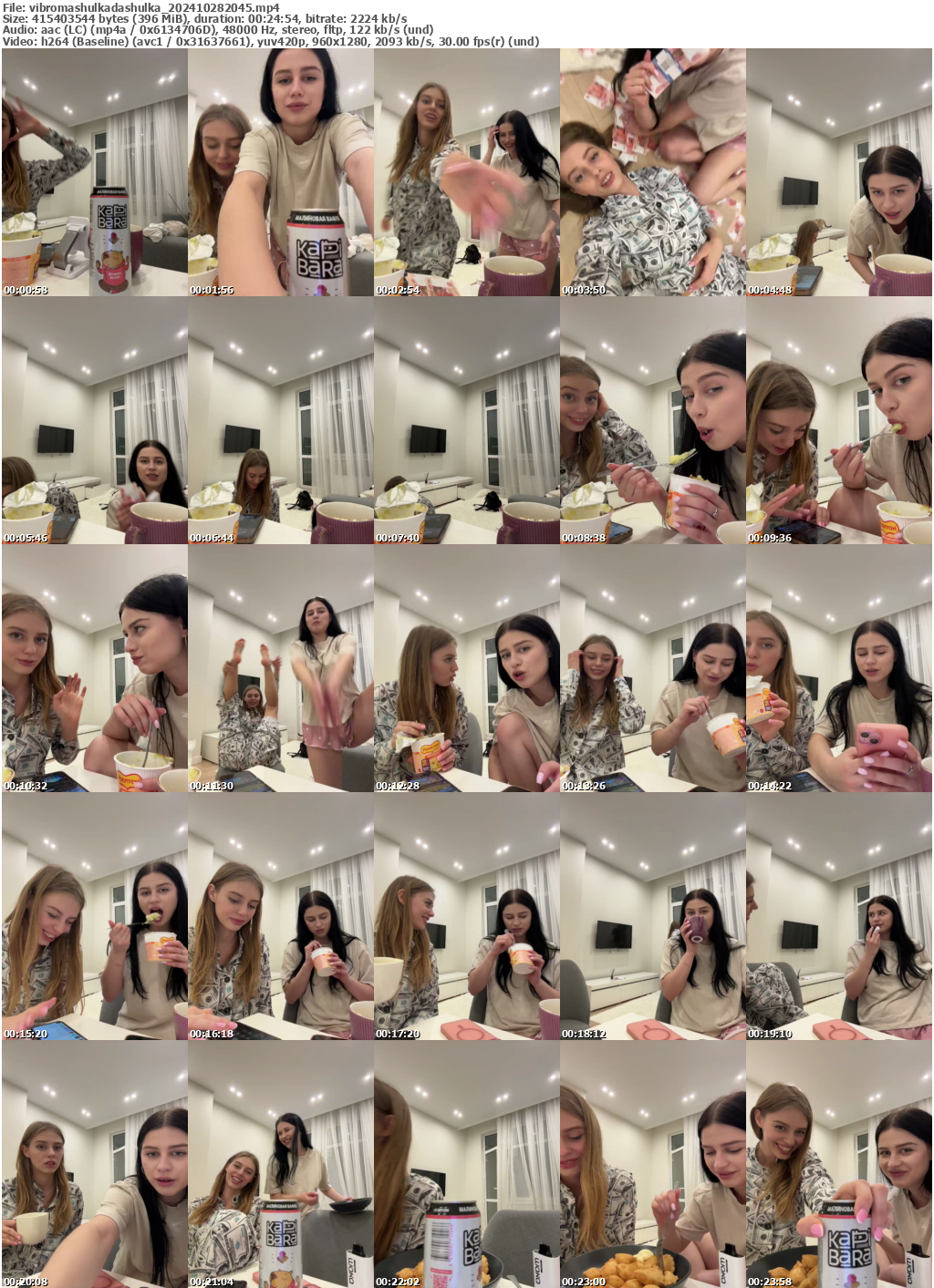 Preview thumb from vibromashulkadashulka on 2024-10-28 @ bongacams