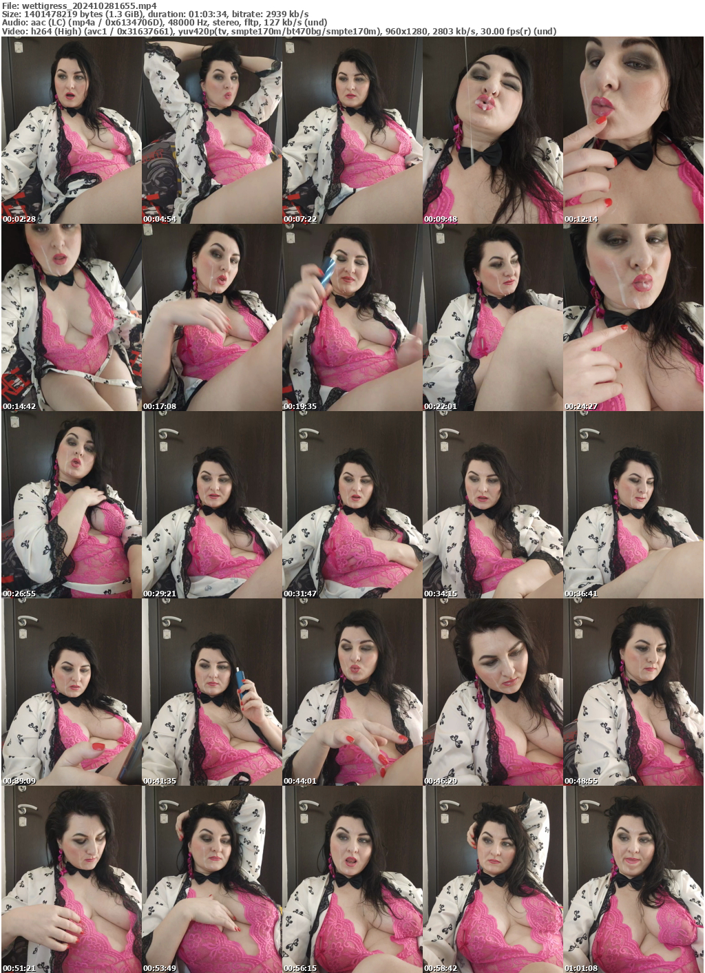 Preview thumb from wettigress on 2024-10-28 @ bongacams