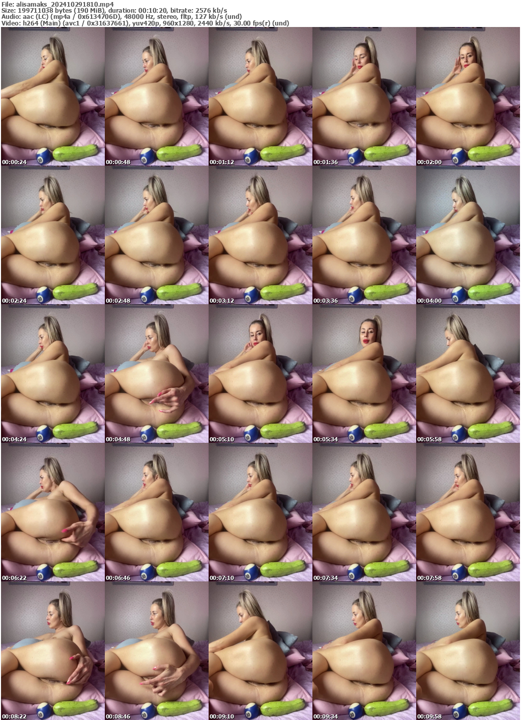 Preview thumb from alisamaks on 2024-10-29 @ bongacams