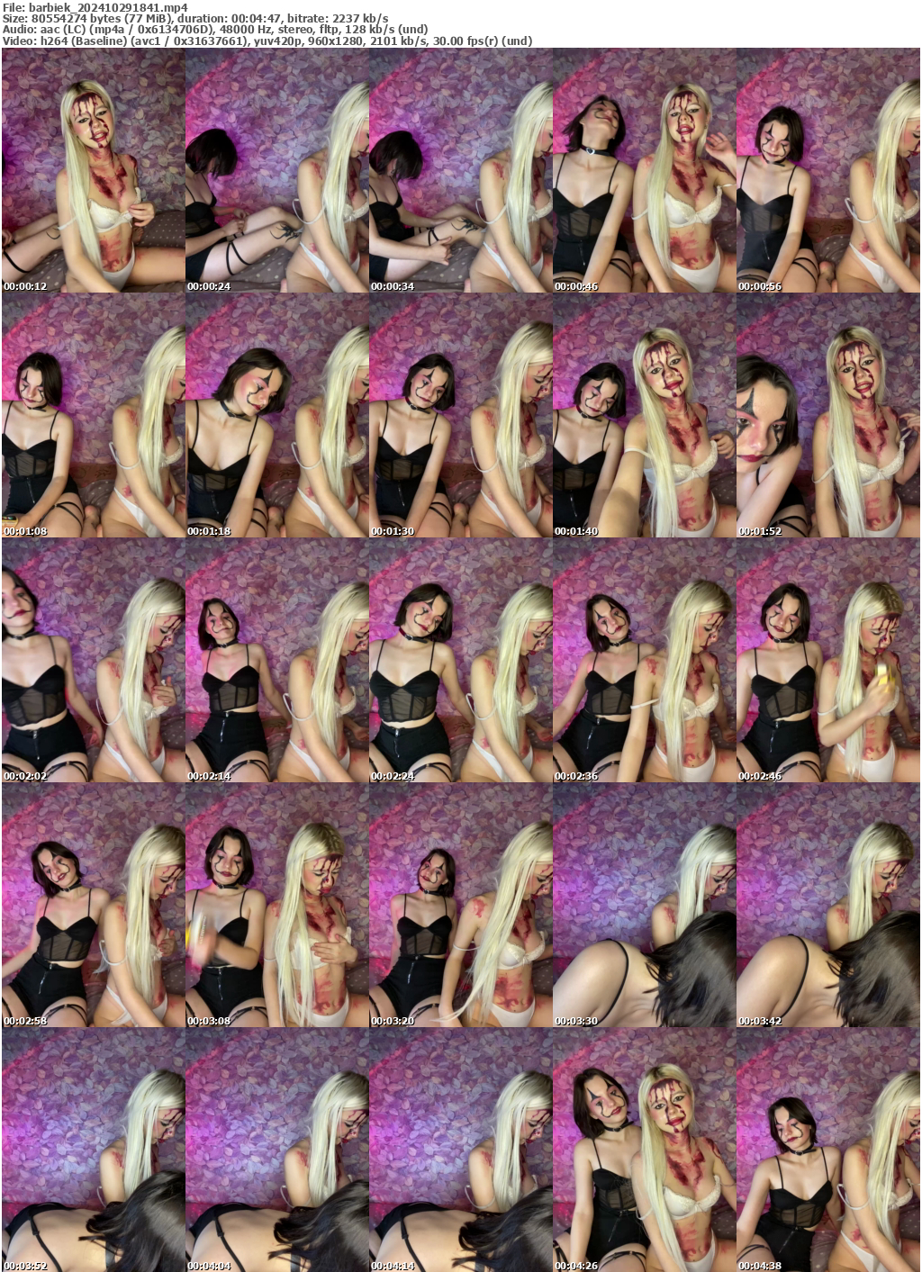 Preview thumb from barbiek on 2024-10-29 @ bongacams