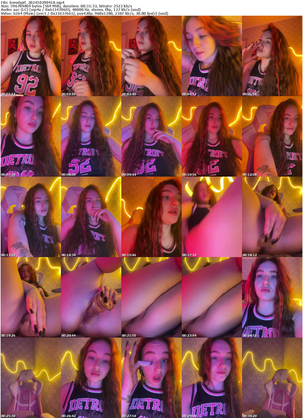 Preview thumb from boredgirl on 2024-10-29 @ bongacams