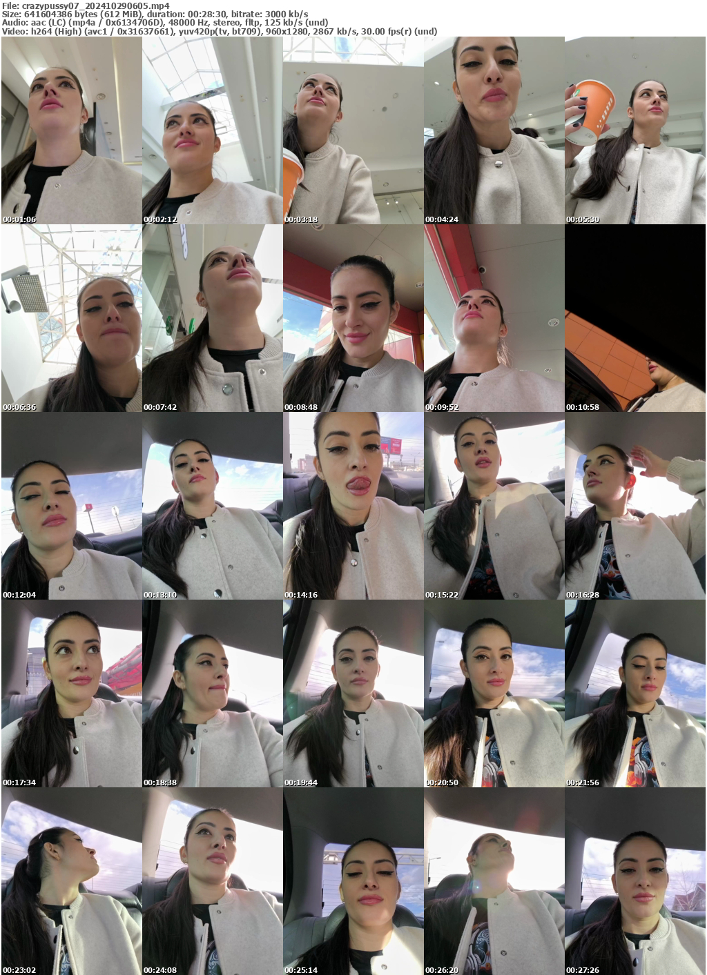 Preview thumb from crazypussy07 on 2024-10-29 @ bongacams